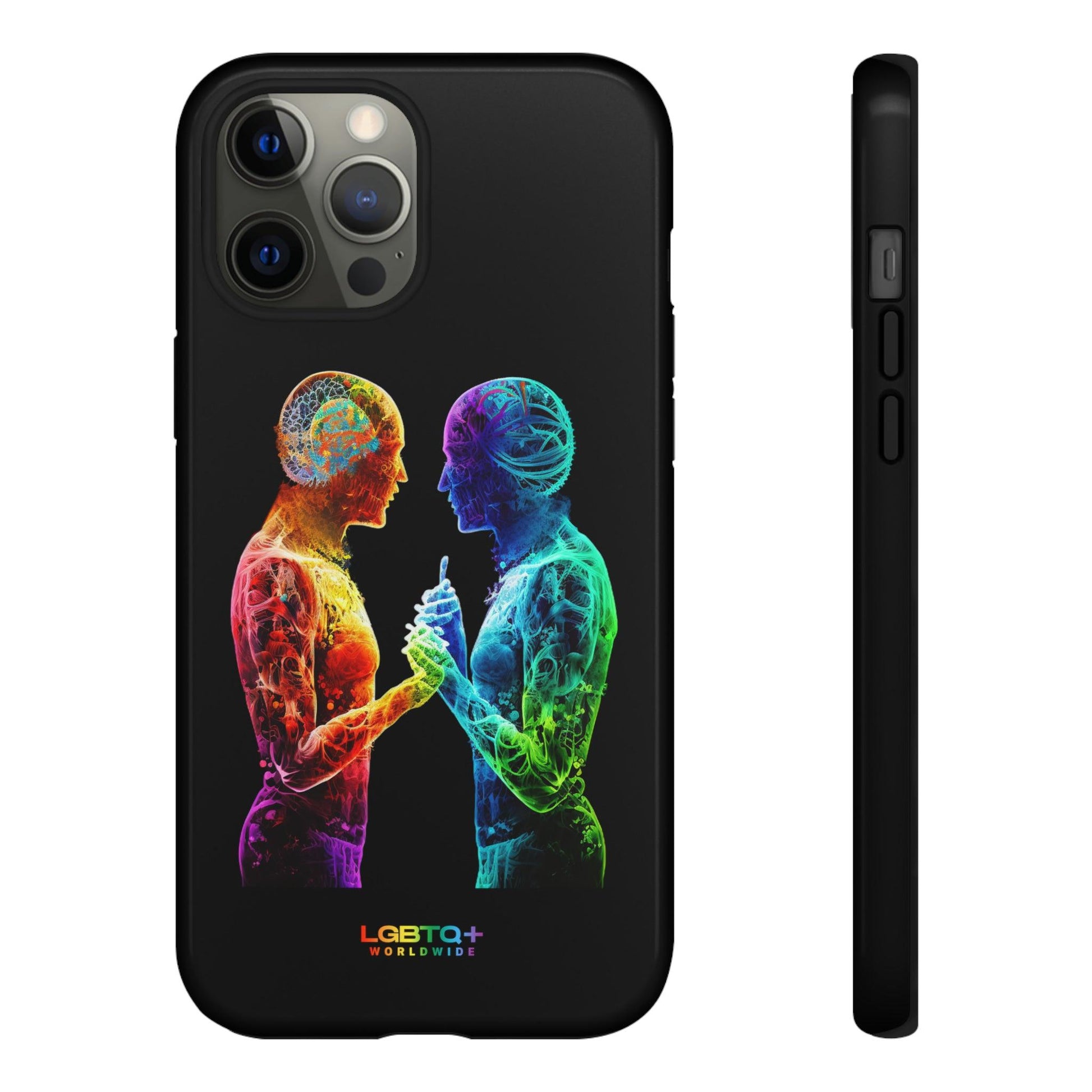 LGBTQWorldwide - ,,ZUSAMMEN" Doppelgehäuse Handyhülle Accessories, Glossy, iPhone Cases, Matte, Phone accessory, Phone Cases, Samsung Cases, tough, Valentine's Day Picks lgbtq Bekleidung Accessoires unisex Zubehör