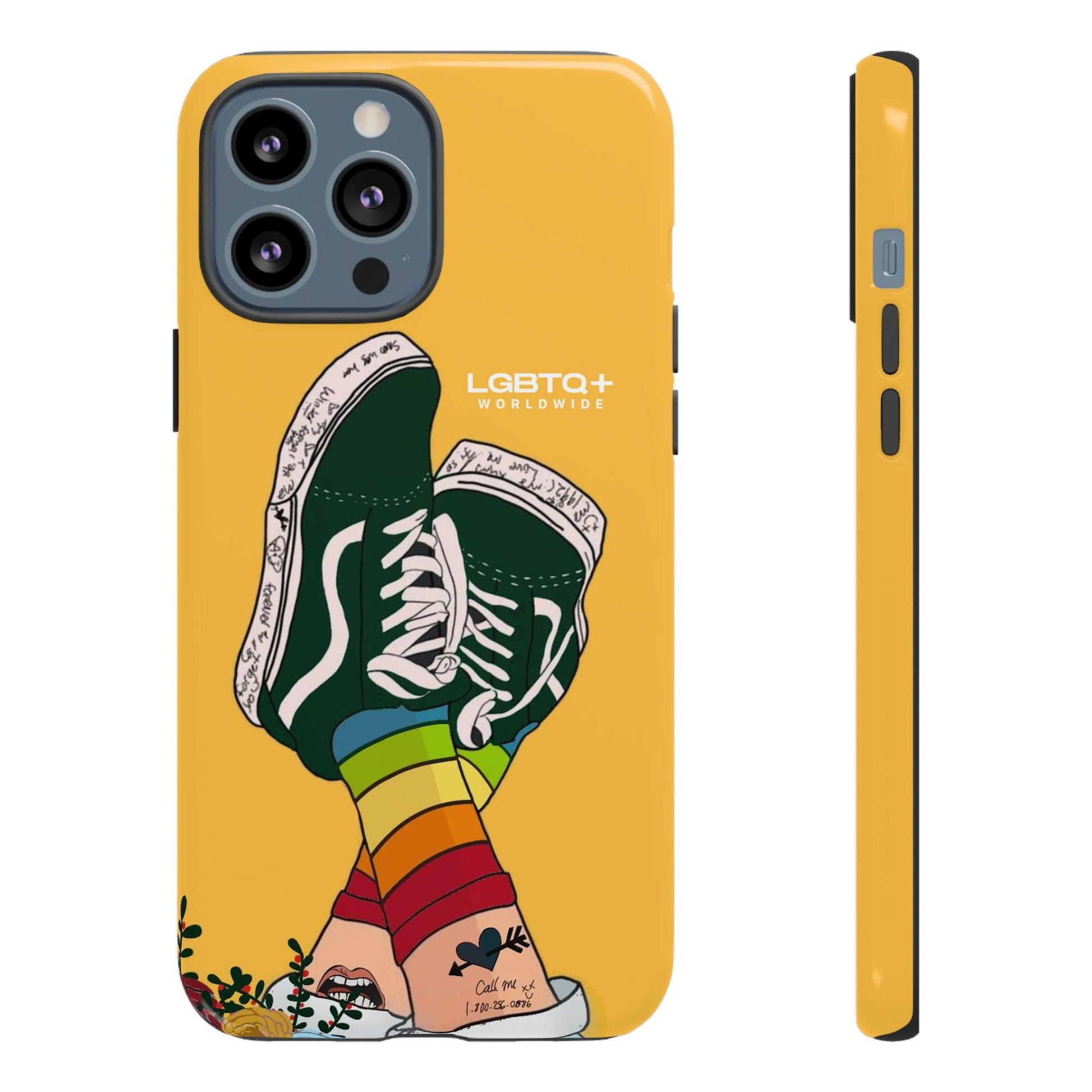 LGBTQWorldwide - ,,RELAX" Doppelgehäuse Handyhülle Accessories, Glossy, iPhone Cases, Matte, Phone accessory, Phone Cases, Samsung Cases, Thermo, Valentine's Day Picks lgbtq Bekleidung Accessoires unisex Zubehör