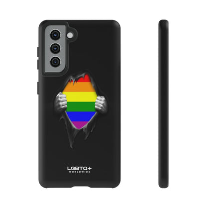 LGBTQWorldwide - ,,SCHWARZES LOCH" Doppelgehäuse Handyhülle Accessories, Glossy, iPhone Cases, Matte, Phone accessory, Phone Cases, Samsung Cases, Thermo, Valentine's Day Picks lgbtq Bekleidung Accessoires unisex Zubehör