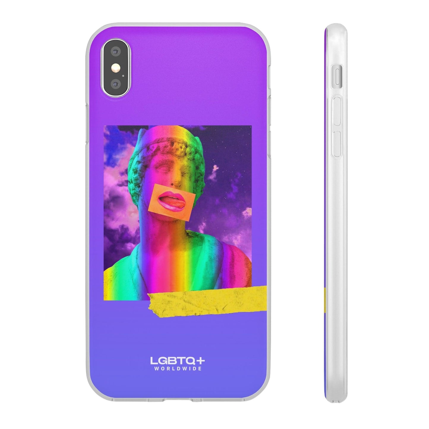 LGBTQWorldwide - ,,STATUR" Flexible Handyhülle Accessories, Case, iPhone, iPhone Cases, Phone accessory, Phone Cases, Samsung Cases, silikon, Valentine's Day promotion lgbtq Bekleidung Accessoires unisex Zubehör