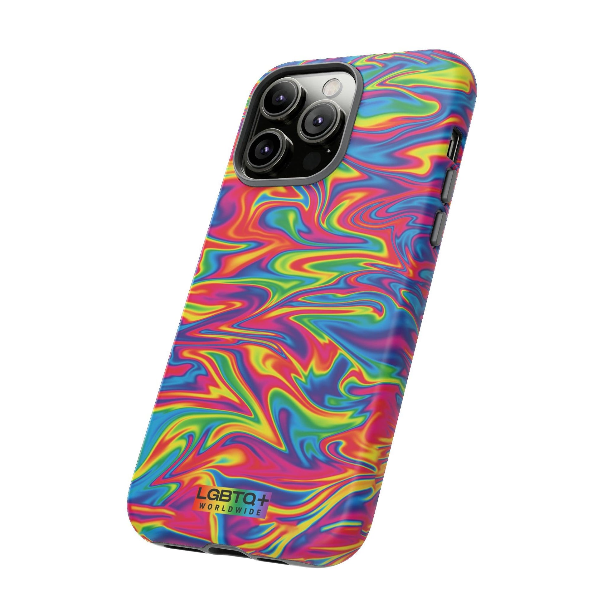 LGBTQWorldwide - ,,ABSTRACT" Doppelgehäuse Handyhülle Accessories, Glossy, iPhone Cases, Matte, Phone accessory, Phone Cases, Samsung Cases, Thermo, Valentine's Day Picks lgbtq Bekleidung Accessoires unisex Zubehör