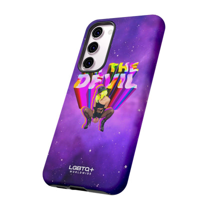 LGBTQWorldwide - ,,I AM THE DEVIL" Doppelgehäuse Handyhülle Accessories, Glossy, iPhone Cases, Matte, Phone accessory, Phone Cases, Samsung Cases, Thermo, Valentine's Day Picks lgbtq Bekleidung Accessoires unisex Zubehör