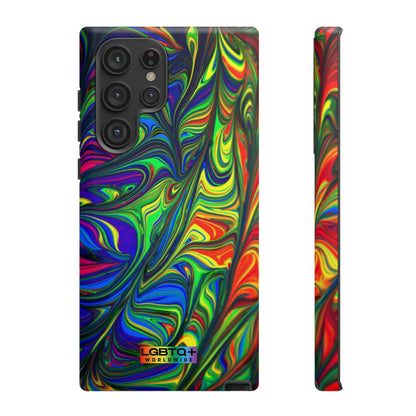 LGBTQWorldwide - ,,ILLUSION" Doppelgehäuse Handyhülle Accessories, Glossy, iPhone Cases, Matte, Phone accessory, Phone Cases, Samsung Cases, Thermo, Valentine's Day Picks lgbtq Bekleidung Accessoires unisex Zubehör