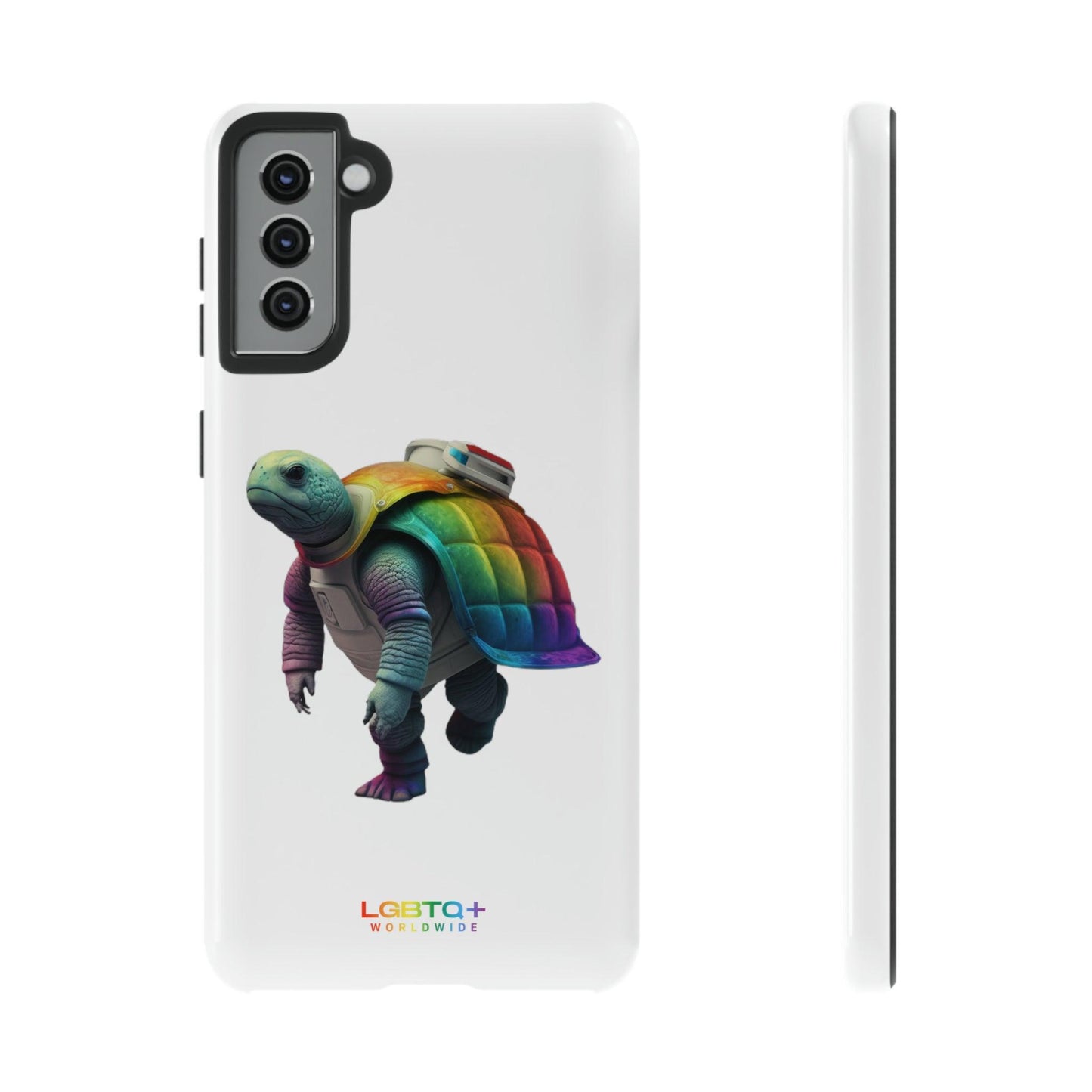 LGBTQWorldwide - ,,SCHILDKRÖTE" Doppelgehäuse Handyhülle Accessories, Glossy, iPhone Cases, Matte, Phone accessory, Phone Cases, Samsung Cases, tough, Valentine's Day Picks lgbtq Bekleidung Accessoires unisex Zubehör