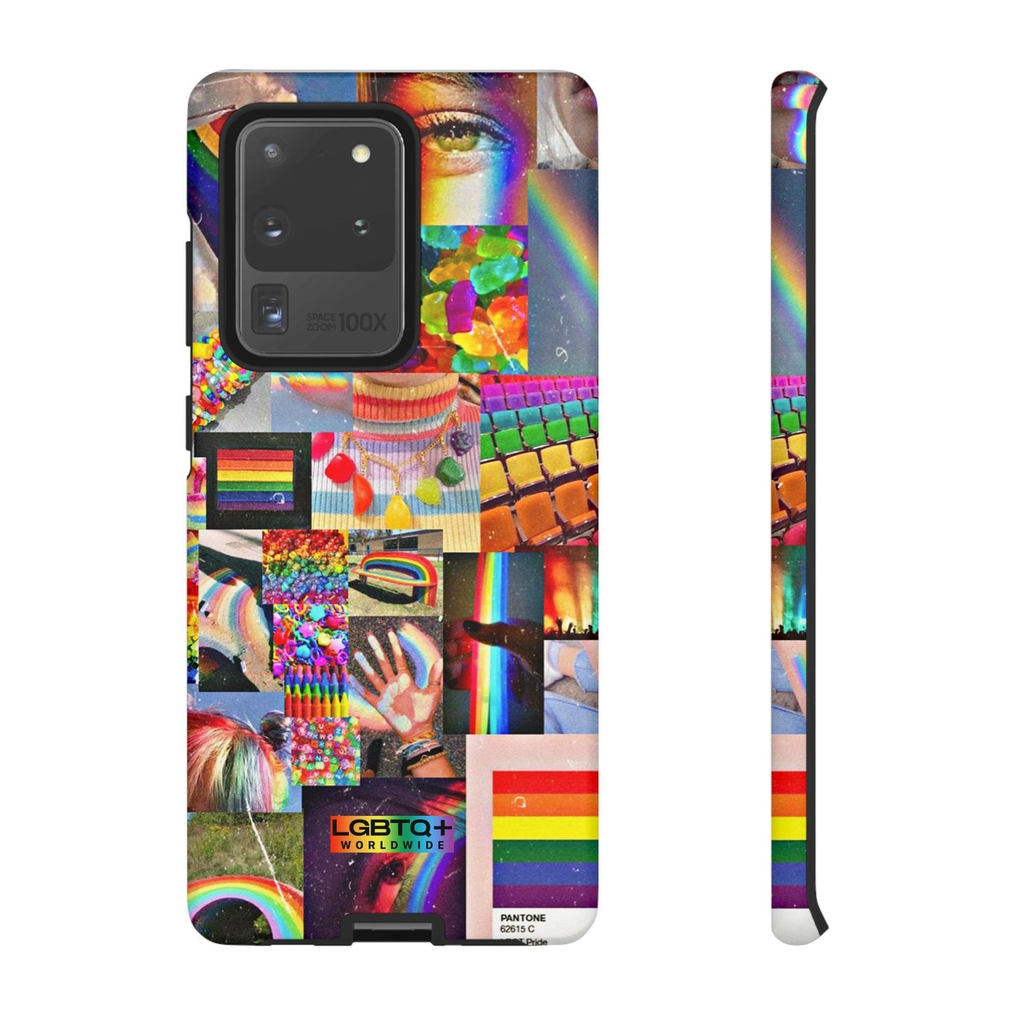 LGBTQWorldwide - ,,FARBEN" Doppelgehäuse Handyhülle Accessories, Glossy, iPhone Cases, Matte, Phone accessory, Phone Cases, Samsung Cases, Thermo, Valentine's Day Picks lgbtq Bekleidung Accessoires unisex Zubehör