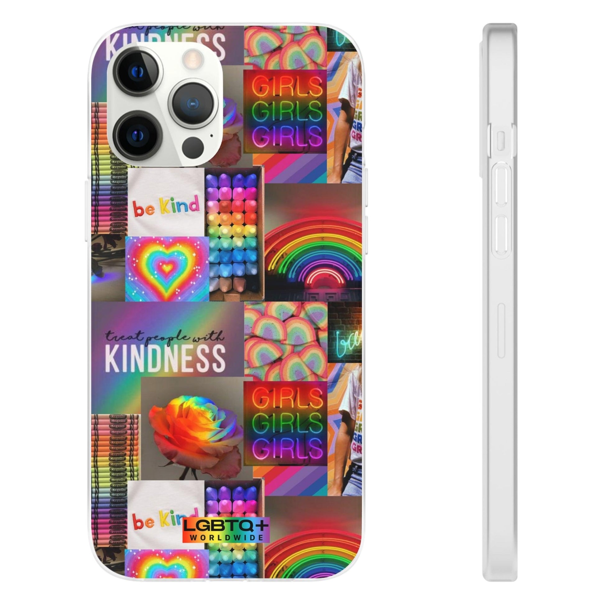 LGBTQWorldwide - ,,FREUNDLICHKEIT" Flexible Handyhülle Accessories, Case, iPhone, iPhone Cases, Phone accessory, Phone Cases, Samsung Cases, silikon, Valentine's Day promotion lgbtq Bekleidung Accessoires unisex Zubehör