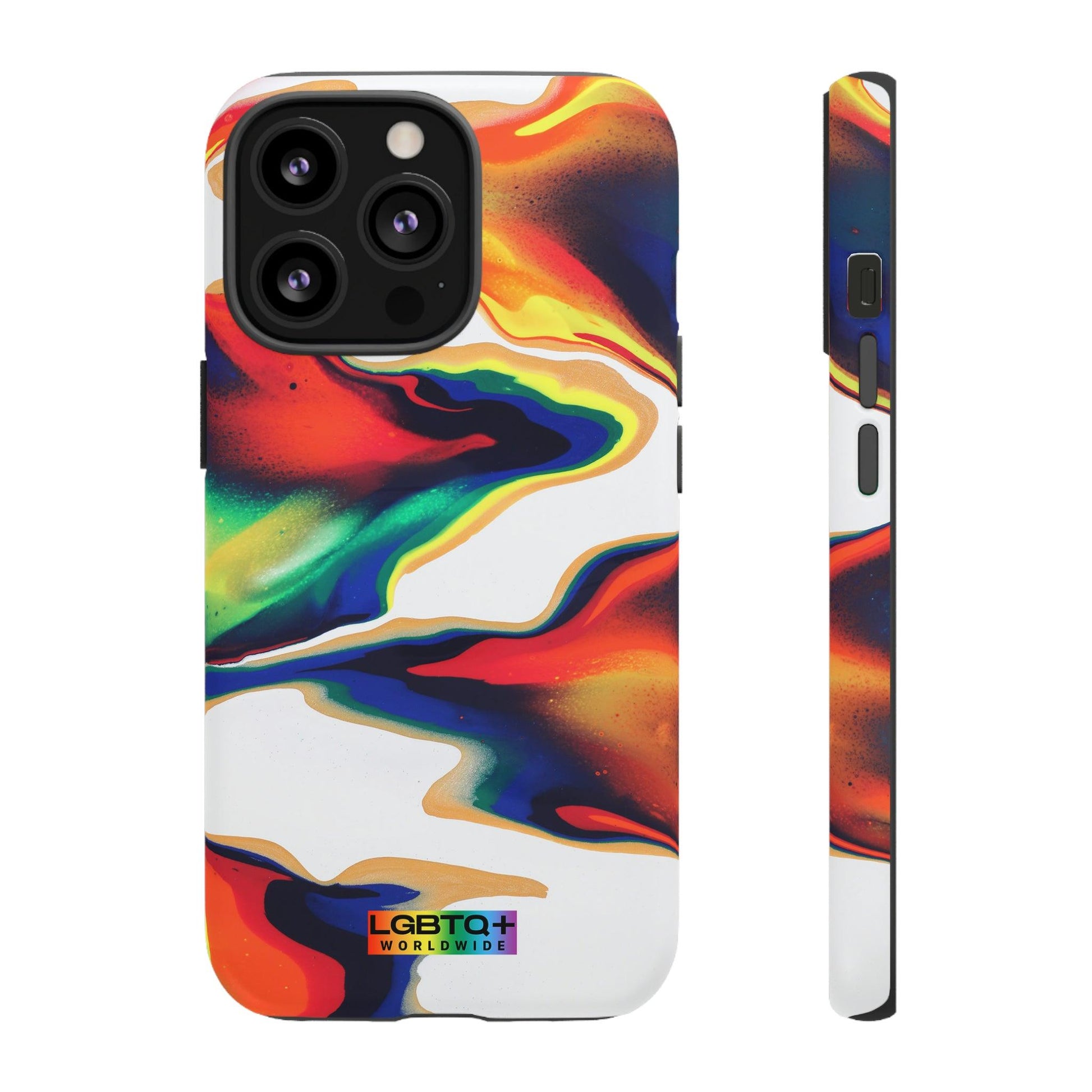 LGBTQWorldwide - ,,EINZIGARTIG" Doppelgehäuse Handyhülle Accessories, Glossy, iPhone Cases, Matte, Phone accessory, Phone Cases, Samsung Cases, Thermo, Valentine's Day Picks lgbtq Bekleidung Accessoires unisex Zubehör