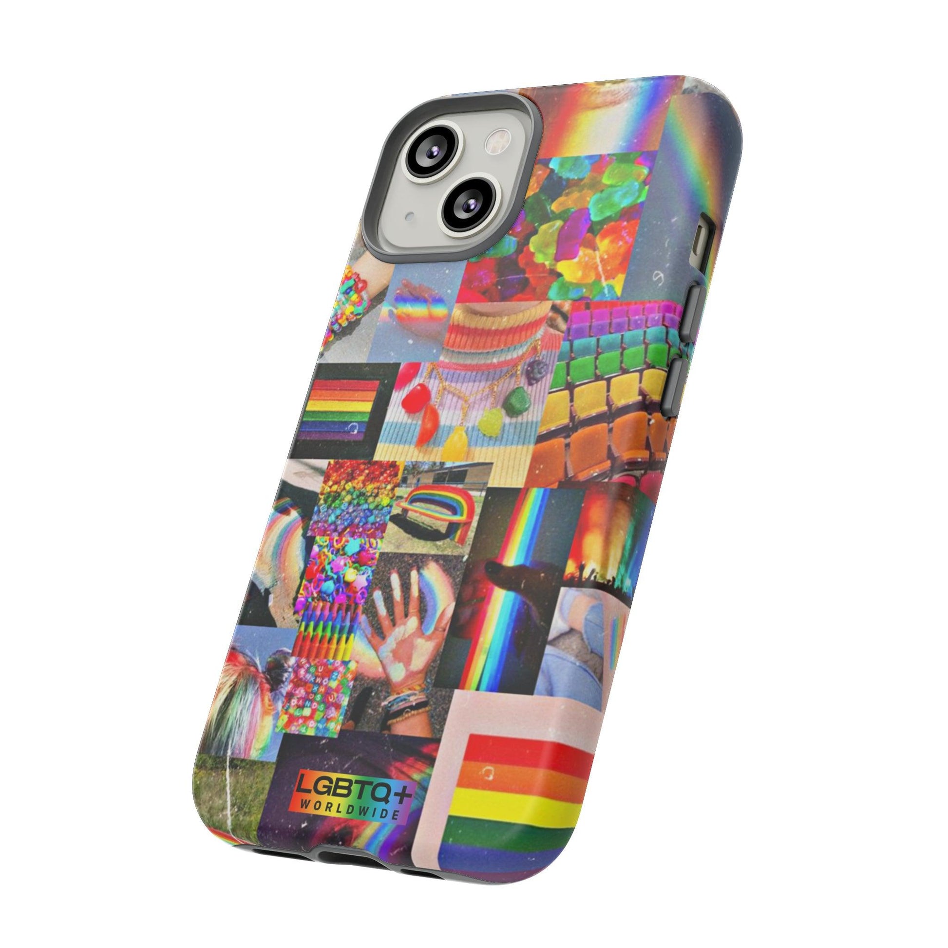 LGBTQWorldwide - ,,FARBEN" Doppelgehäuse Handyhülle Accessories, Glossy, iPhone Cases, Matte, Phone accessory, Phone Cases, Samsung Cases, Thermo, Valentine's Day Picks lgbtq Bekleidung Accessoires unisex Zubehör