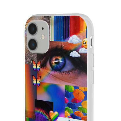 LGBTQWorldwide - ,,VISION" Flexible Handyhülle Accessories, Case, iPhone, iPhone Cases, Phone accessory, Phone Cases, Samsung Cases, silikon, Valentine's Day promotion lgbtq Bekleidung Accessoires unisex Zubehör