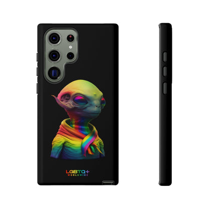 LGBTQWorldwide - ,,ALIEN" Doppelgehäuse Handyhülle Accessories, Glossy, iPhone Cases, Matte, Phone accessory, Phone Cases, Samsung Cases, tough, Valentine's Day Picks lgbtq Bekleidung Accessoires unisex Zubehör