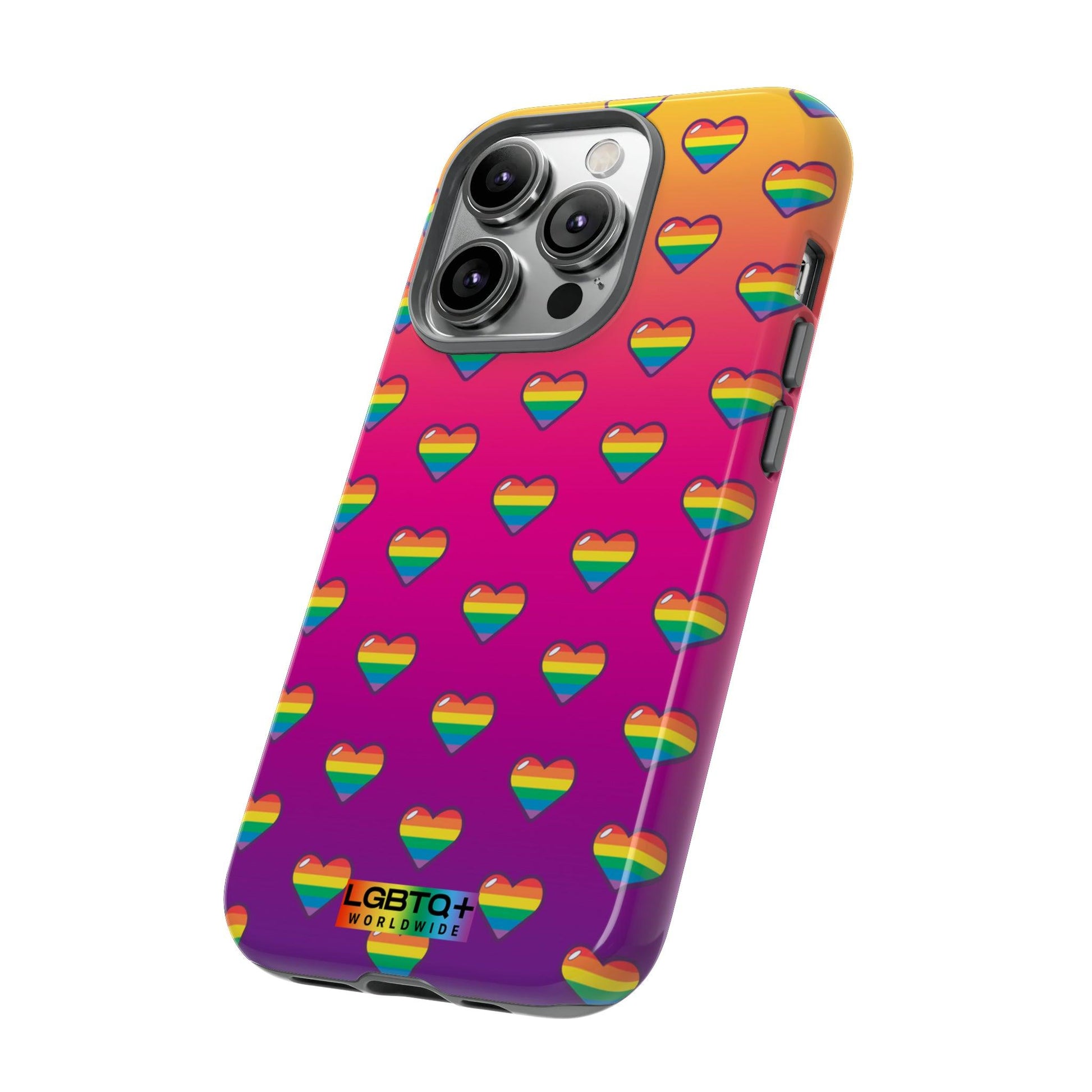 LGBTQWorldwide - ,,HERZ" Doppelgehäuse Handyhülle Accessories, Glossy, iPhone Cases, Matte, Phone accessory, Phone Cases, Samsung Cases, Thermo, Valentine's Day Picks lgbtq Bekleidung Accessoires unisex Zubehör