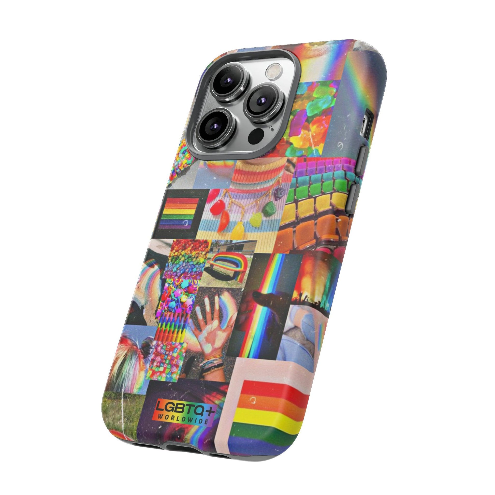 LGBTQWorldwide - ,,FARBEN" Doppelgehäuse Handyhülle Accessories, Glossy, iPhone Cases, Matte, Phone accessory, Phone Cases, Samsung Cases, Thermo, Valentine's Day Picks lgbtq Bekleidung Accessoires unisex Zubehör