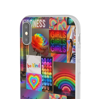 LGBTQWorldwide - ,,FREUNDLICHKEIT" Flexible Handyhülle Accessories, Case, iPhone, iPhone Cases, Phone accessory, Phone Cases, Samsung Cases, silikon, Valentine's Day promotion lgbtq Bekleidung Accessoires unisex Zubehör