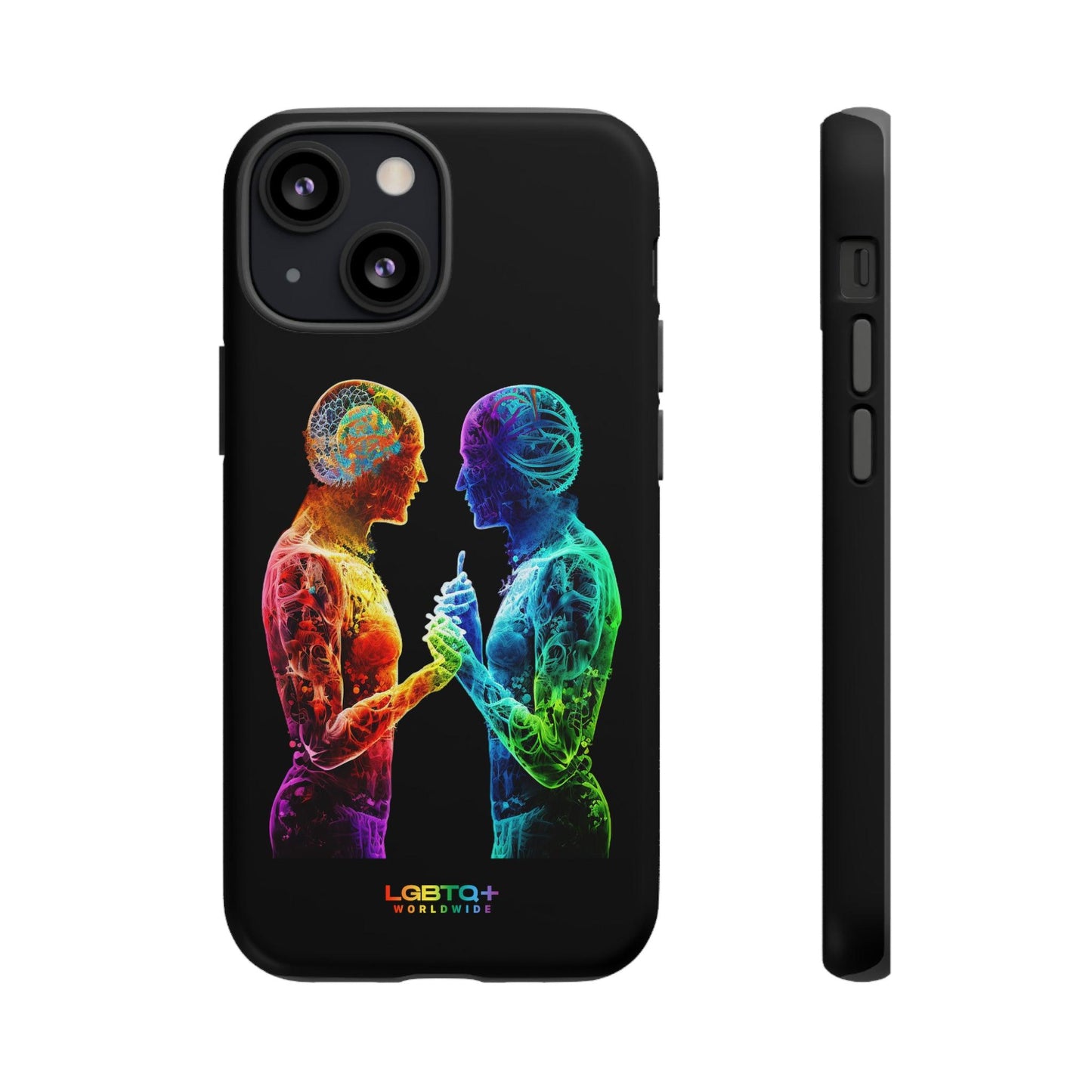 LGBTQWorldwide - ,,ZUSAMMEN" Doppelgehäuse Handyhülle Accessories, Glossy, iPhone Cases, Matte, Phone accessory, Phone Cases, Samsung Cases, tough, Valentine's Day Picks lgbtq Bekleidung Accessoires unisex Zubehör