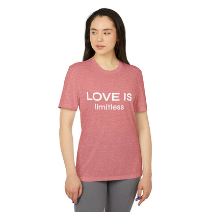 LOVE IS LIMITLESS – Movement T-Shirt – Limited Edition – Adidas