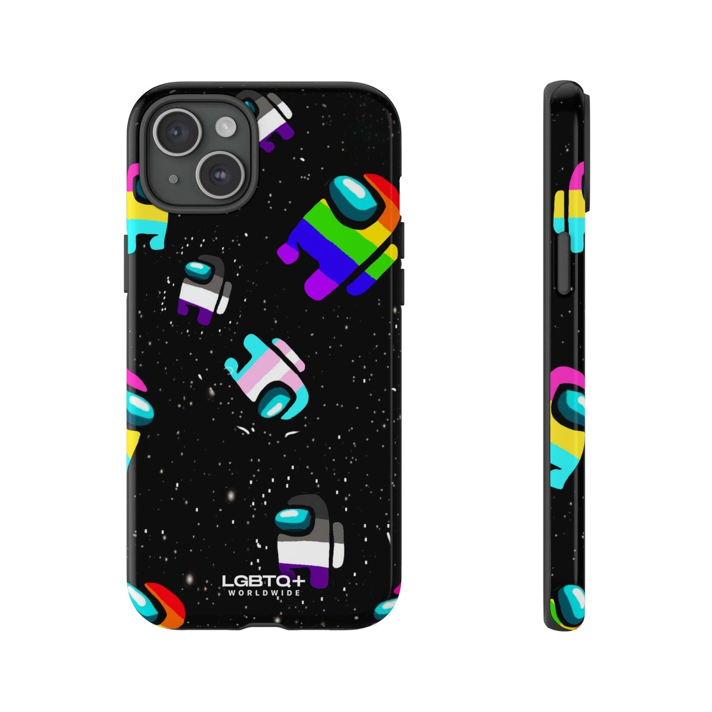 LGBTQWorldwide - ,,IMPOSTER" Doppelgehäuse Handyhülle Accessories, Glossy, iPhone Cases, Matte, Phone accessory, Phone Cases, Samsung Cases, Thermo, Valentine's Day Picks lgbtq Bekleidung Accessoires unisex Zubehör