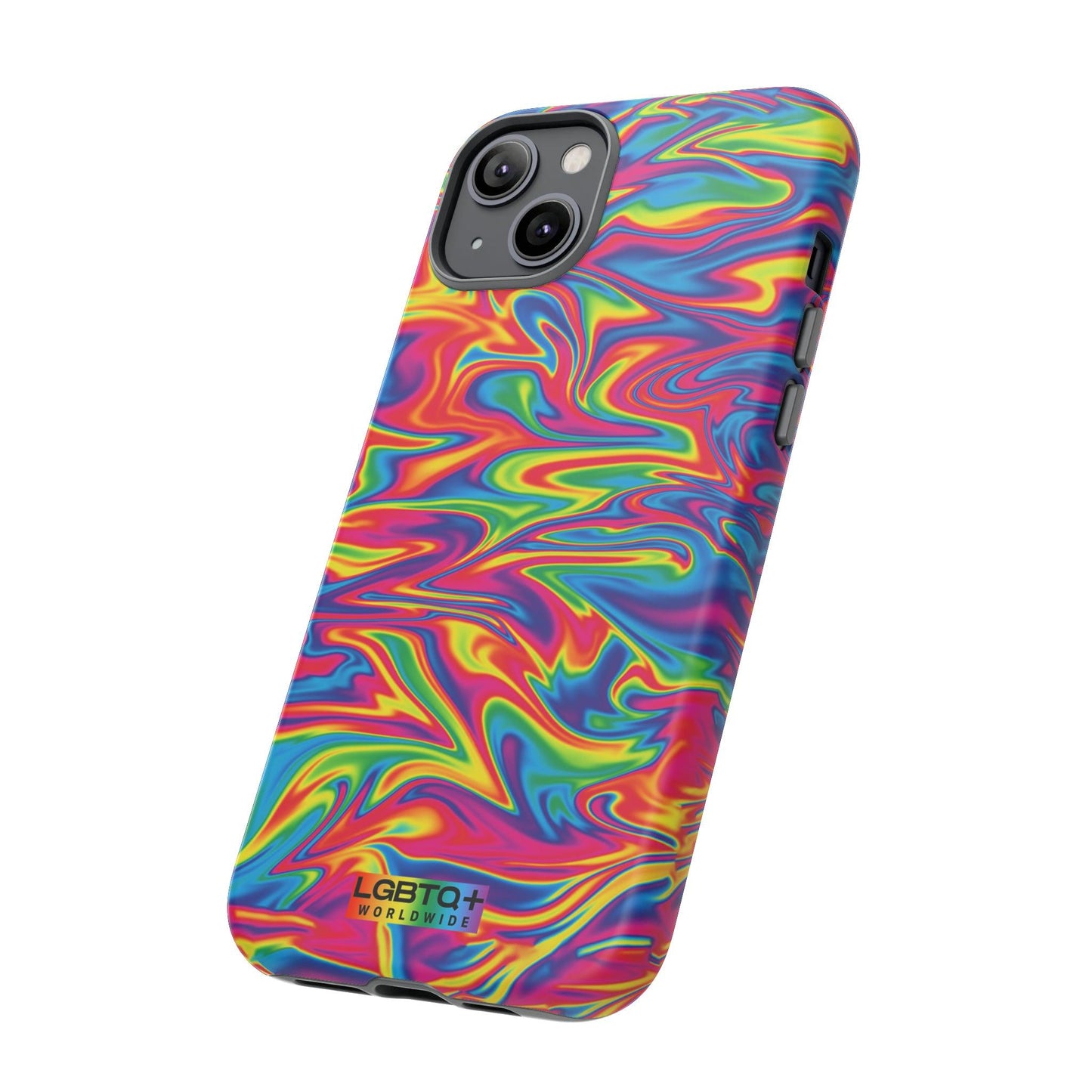 LGBTQWorldwide - ,,ABSTRACT" Doppelgehäuse Handyhülle Accessories, Glossy, iPhone Cases, Matte, Phone accessory, Phone Cases, Samsung Cases, Thermo, Valentine's Day Picks lgbtq Bekleidung Accessoires unisex Zubehör