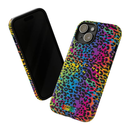 LGBTQWorldwide - ,,LEOPARD" Doppelgehäuse Handyhülle Accessories, Glossy, iPhone Cases, Matte, Phone accessory, Phone Cases, Samsung Cases, Thermo, Valentine's Day Picks lgbtq Bekleidung Accessoires unisex Zubehör