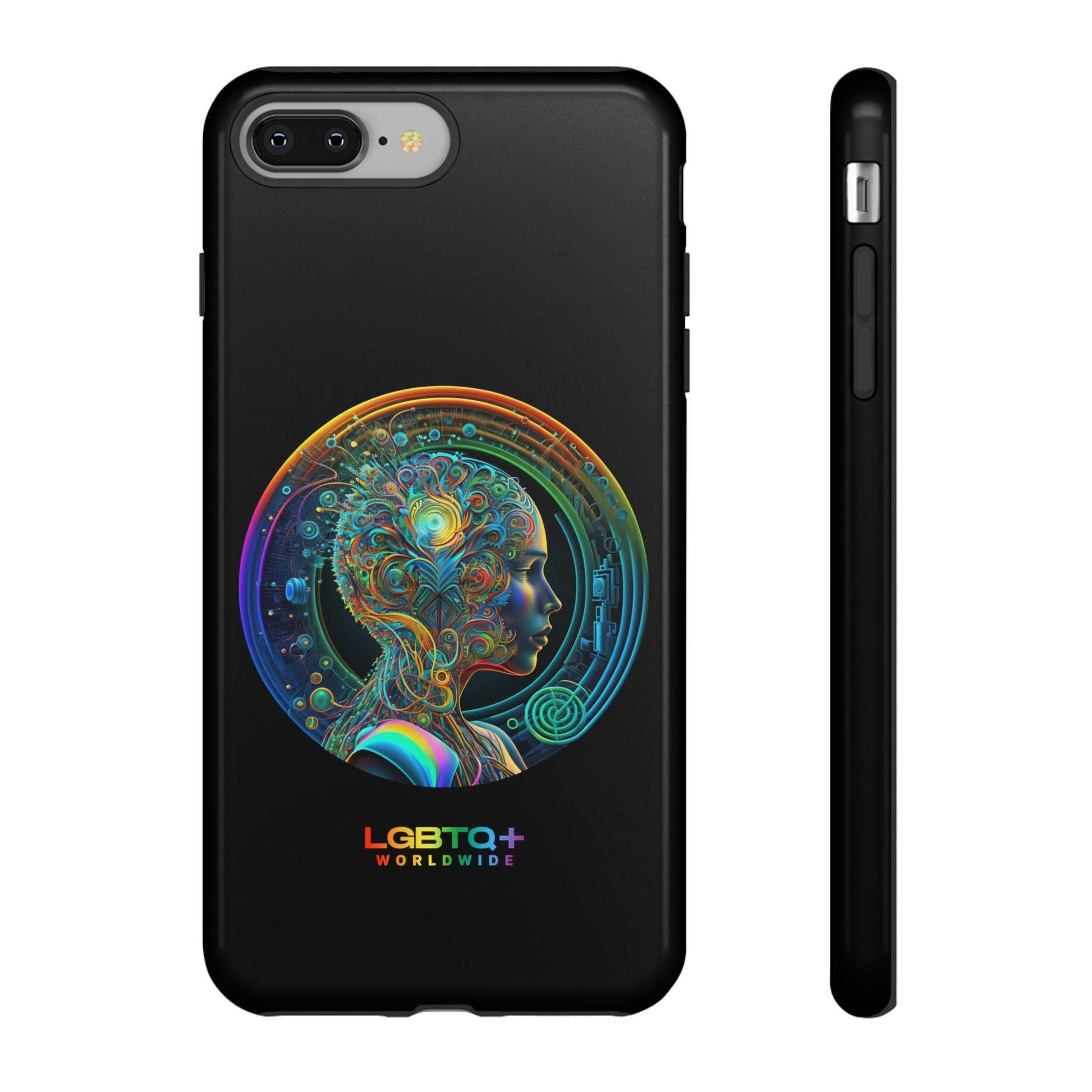 LGBTQWorldwide - ,,INTELLIGENT" Doppelgehäuse Handyhülle Accessories, Glossy, iPhone Cases, Matte, Phone accessory, Phone Cases, Samsung Cases, tough, Valentine's Day Picks lgbtq Bekleidung Accessoires unisex Zubehör