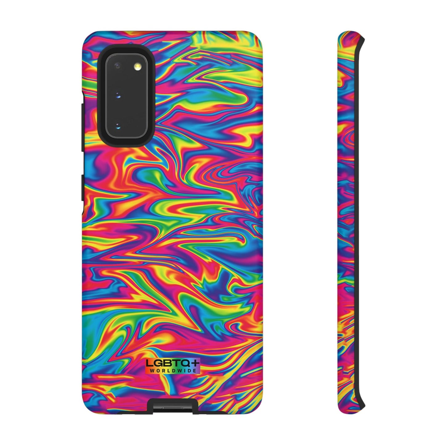 LGBTQWorldwide - ,,ABSTRACT" Doppelgehäuse Handyhülle Accessories, Glossy, iPhone Cases, Matte, Phone accessory, Phone Cases, Samsung Cases, Thermo, Valentine's Day Picks lgbtq Bekleidung Accessoires unisex Zubehör