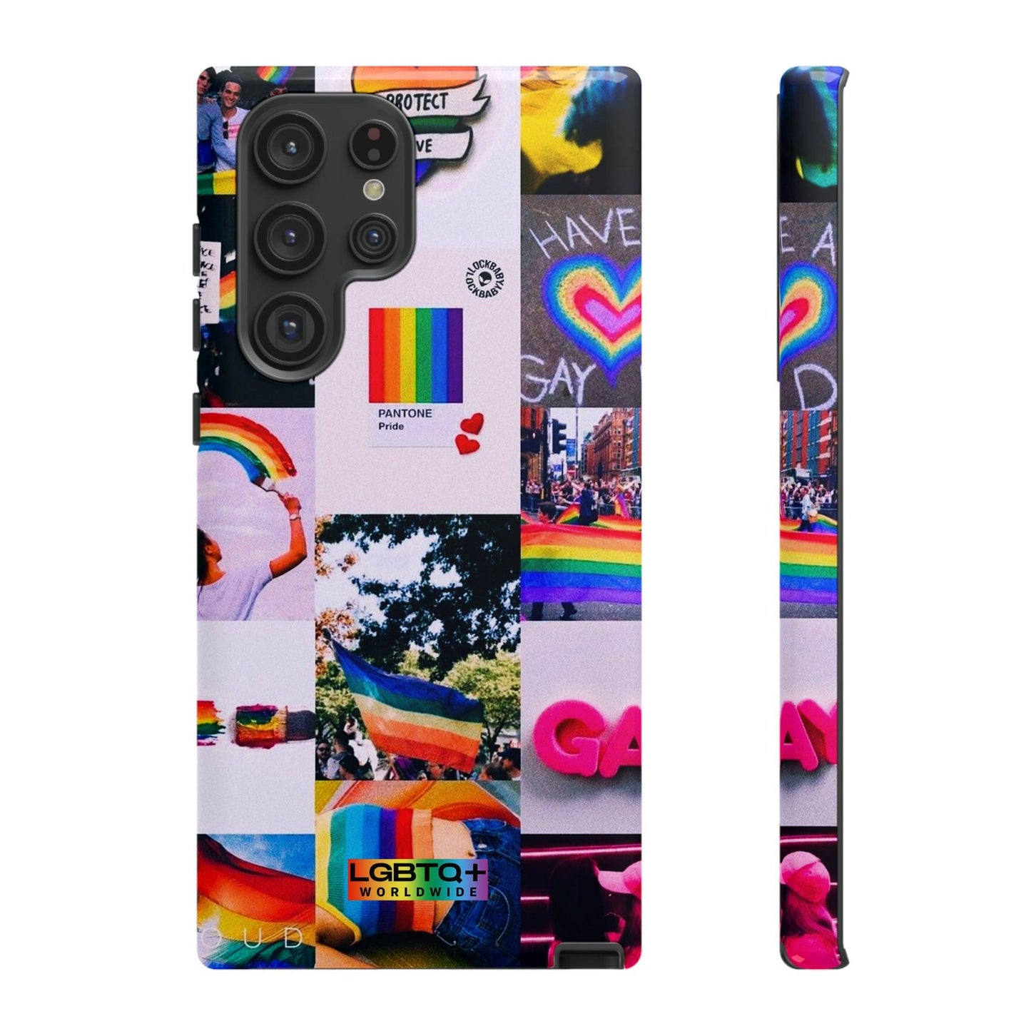 LGBTQWorldwide - ,,REGENBOGEN" Doppelgehäuse Handyhülle Accessories, Glossy, iPhone Cases, Matte, Phone accessory, Phone Cases, Samsung Cases, Thermo, Valentine's Day Picks lgbtq Bekleidung Accessoires unisex Zubehör