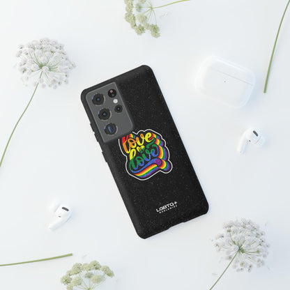 LGBTQWorldwide - ,,LOVE IS LOVE" Doppelgehäuse Handyhülle Accessories, Glossy, iPhone Cases, Matte, Phone accessory, Phone Cases, Samsung Cases, Thermo, Valentine's Day Picks lgbtq Bekleidung Accessoires unisex Zubehör