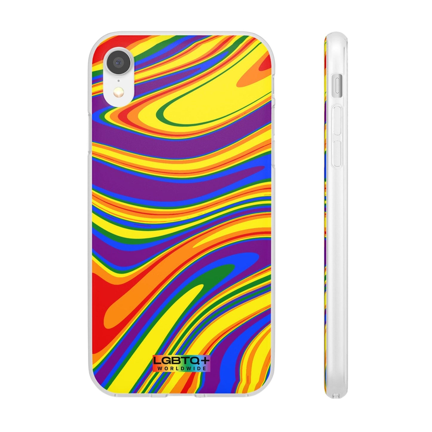 LGBTQWorldwide - ,,FARBEN" Flexible Handyhülle Accessories, Case, iPhone, iPhone Cases, Phone accessory, Phone Cases, Samsung Cases, silikon, Valentine's Day promotion lgbtq Bekleidung Accessoires unisex Zubehör