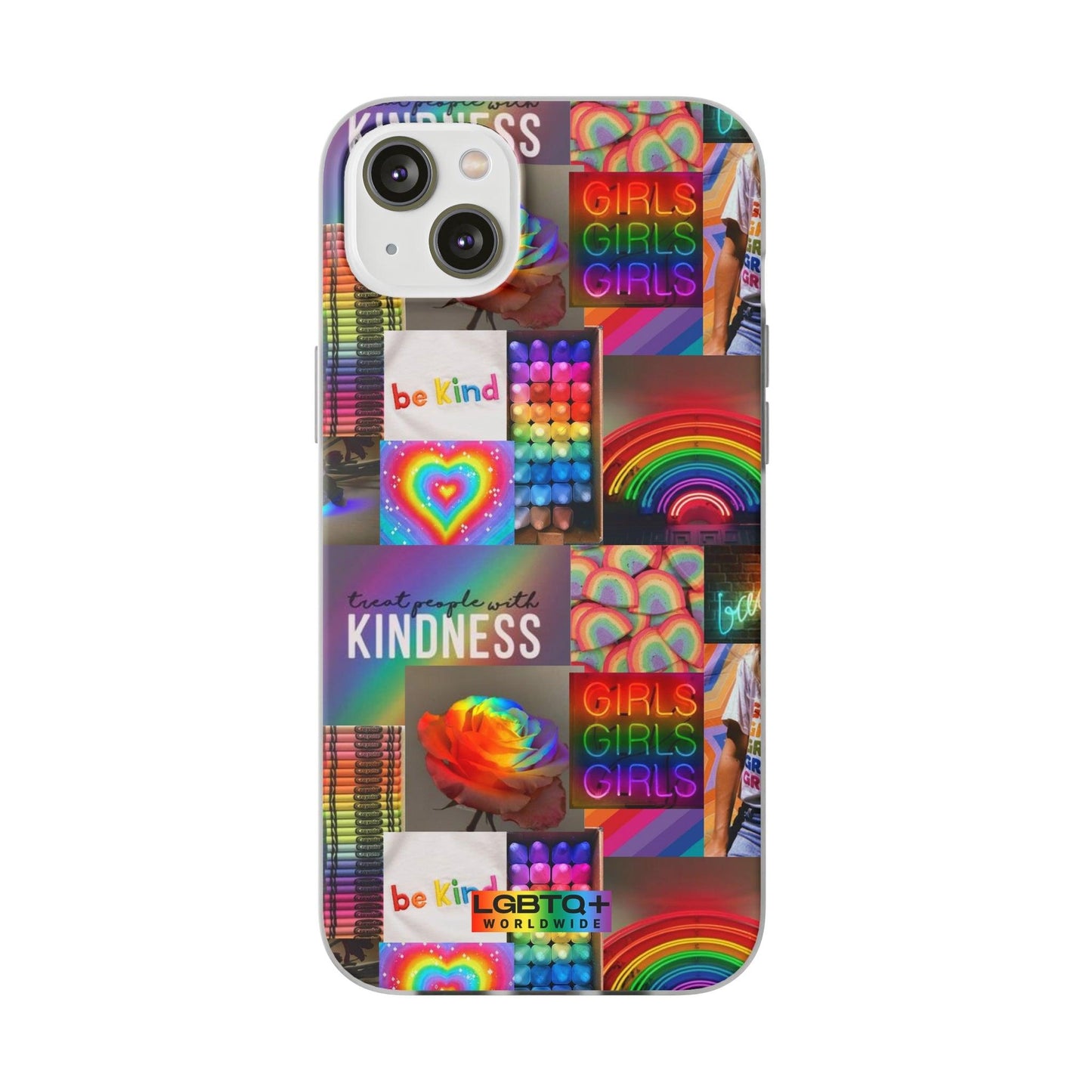 LGBTQWorldwide - ,,FREUNDLICHKEIT" Flexible Handyhülle Accessories, Case, iPhone, iPhone Cases, Phone accessory, Phone Cases, Samsung Cases, silikon, Valentine's Day promotion lgbtq Bekleidung Accessoires unisex Zubehör