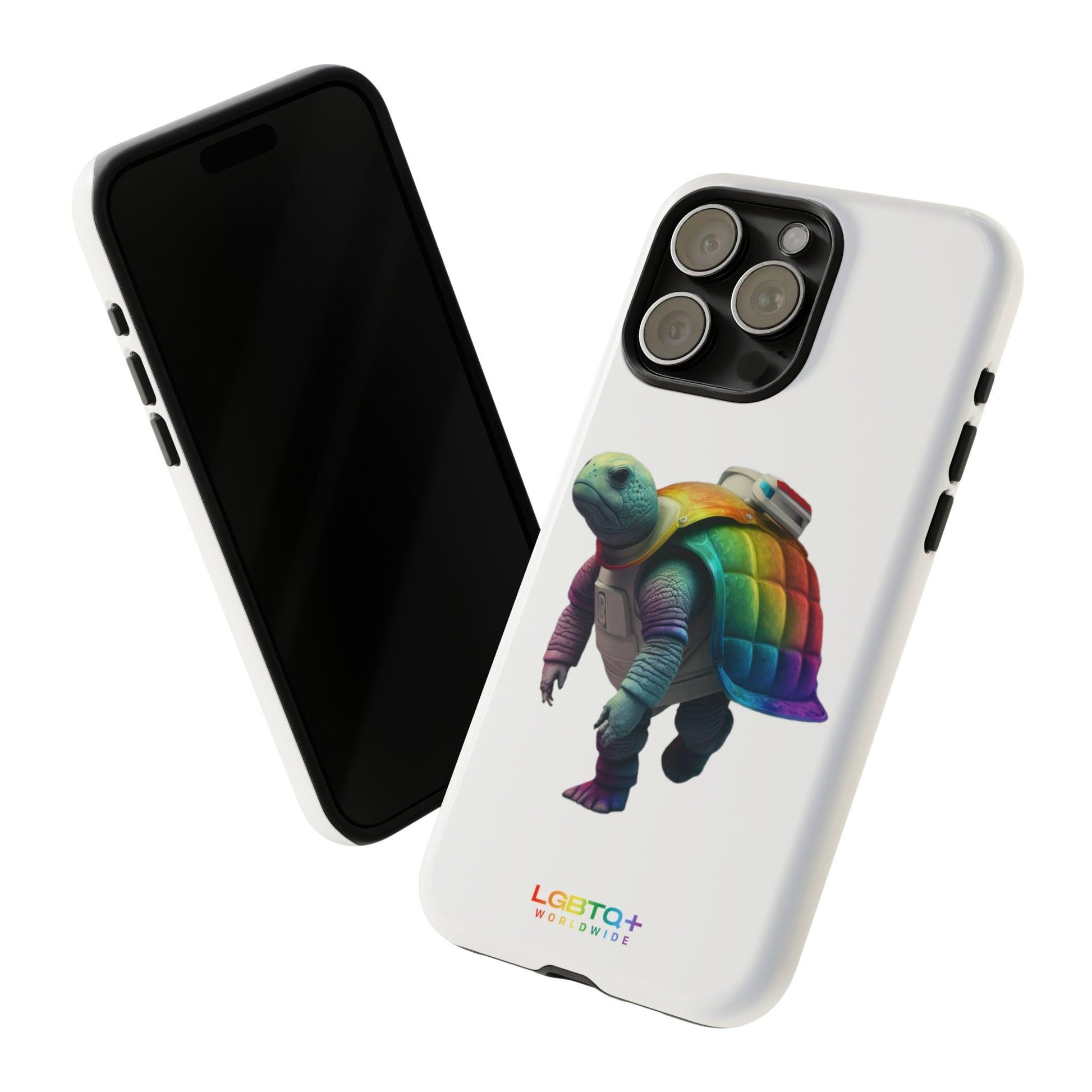 LGBTQWorldwide - ,,SCHILDKRÖTE" Doppelgehäuse Handyhülle Accessories, Glossy, iPhone Cases, Matte, Phone accessory, Phone Cases, Samsung Cases, tough, Valentine's Day Picks lgbtq Bekleidung Accessoires unisex Zubehör