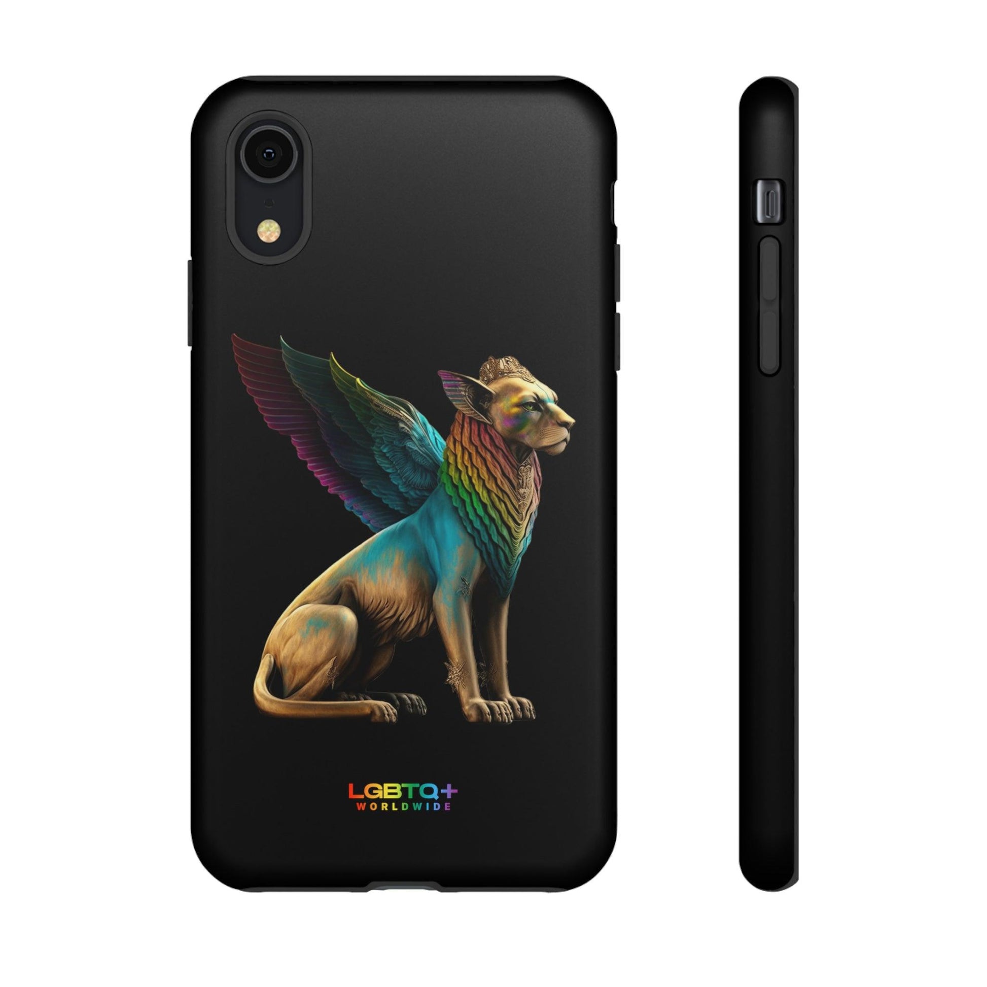 LGBTQWorldwide - ,,SPHINX" Doppelgehäuse Handyhülle Accessories, Glossy, iPhone Cases, Matte, Phone accessory, Phone Cases, Samsung Cases, tough, Valentine's Day Picks lgbtq Bekleidung Accessoires unisex Zubehör