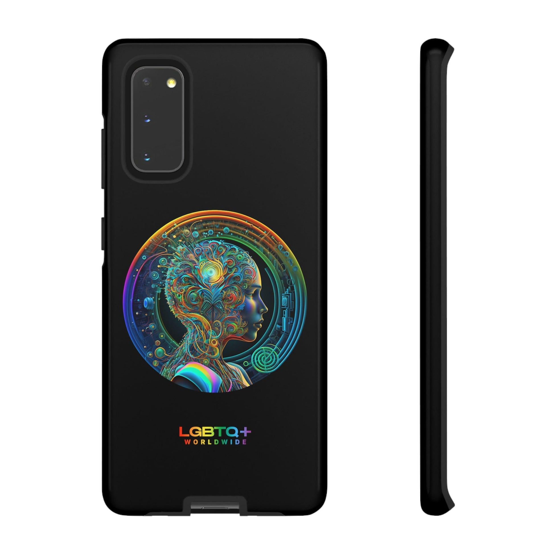 LGBTQWorldwide - ,,INTELLIGENT" Doppelgehäuse Handyhülle Accessories, Glossy, iPhone Cases, Matte, Phone accessory, Phone Cases, Samsung Cases, tough, Valentine's Day Picks lgbtq Bekleidung Accessoires unisex Zubehör