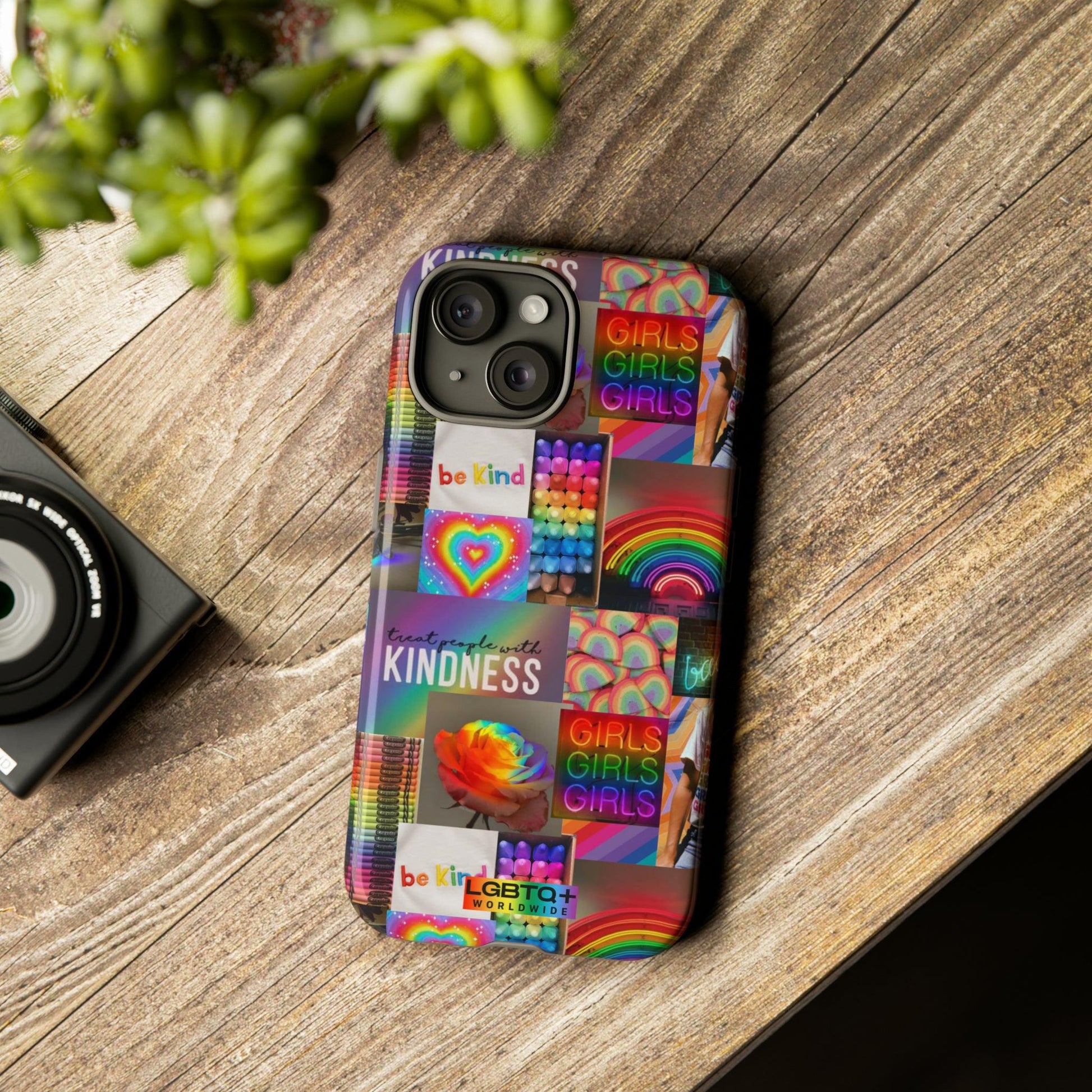 LGBTQWorldwide - ,,FREUNDLICH" Doppelgehäuse Handyhülle Accessories, Glossy, iPhone Cases, Matte, Phone accessory, Phone Cases, Samsung Cases, Thermo, Valentine's Day Picks lgbtq Bekleidung Accessoires unisex Zubehör