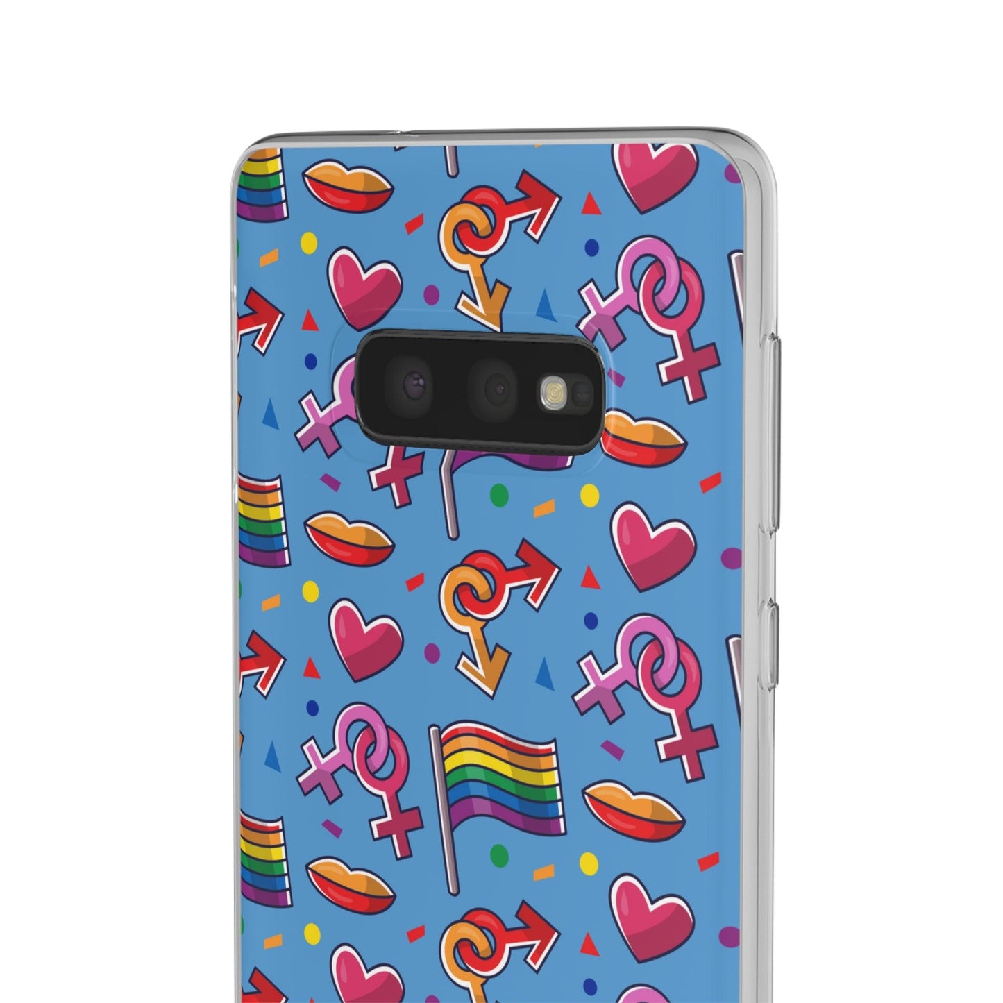 LGBTQWorldwide - ,,FLAGGEN" Flexible Handyhülle Accessories, Case, iPhone, iPhone Cases, Phone accessory, Phone Cases, Samsung Cases, silikon, Valentine's Day promotion lgbtq Bekleidung Accessoires unisex Zubehör