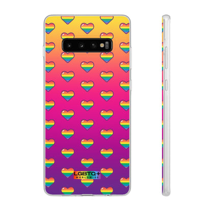 LGBTQWorldwide - ,,HERZEN" Flexible Handyhülle Accessories, Case, iPhone, iPhone Cases, Phone accessory, Phone Cases, Samsung Cases, silikon, Valentine's Day promotion lgbtq Bekleidung Accessoires unisex Zubehör