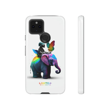 LGBTQWorldwide - ,,SCHMETTERLING" Doppelgehäuse Handyhülle Accessories, Glossy, iPhone Cases, Matte, Phone accessory, Phone Cases, Samsung Cases, tough, Valentine's Day Picks lgbtq Bekleidung Accessoires unisex Zubehör