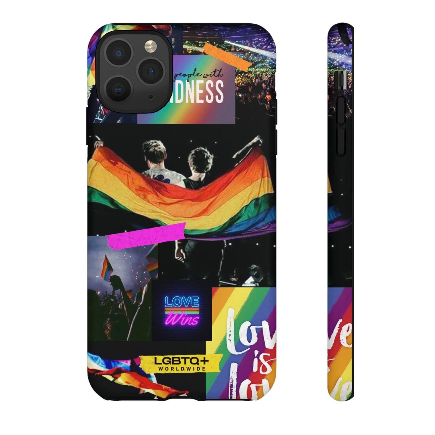 LGBTQWorldwide - ,,COMMUNITY" Doppelgehäuse Handyhülle Accessories, Glossy, iPhone Cases, Matte, Phone accessory, Phone Cases, Samsung Cases, Thermo, Valentine's Day Picks lgbtq Bekleidung Accessoires unisex Zubehör