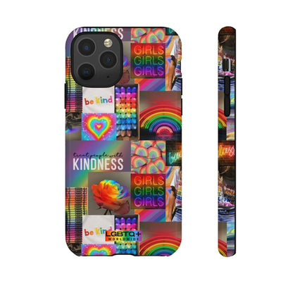 LGBTQWorldwide - ,,FREUNDLICH" Doppelgehäuse Handyhülle Accessories, Glossy, iPhone Cases, Matte, Phone accessory, Phone Cases, Samsung Cases, Thermo, Valentine's Day Picks lgbtq Bekleidung Accessoires unisex Zubehör