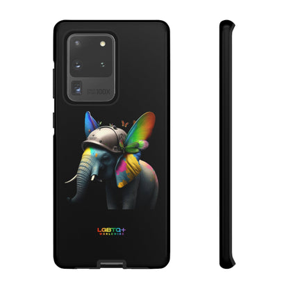 LGBTQWorldwide - ,,ELEFANT" Doppelgehäuse Handyhülle Accessories, Glossy, iPhone Cases, Matte, Phone accessory, Phone Cases, Samsung Cases, tough, Valentine's Day Picks lgbtq Bekleidung Accessoires unisex Zubehör