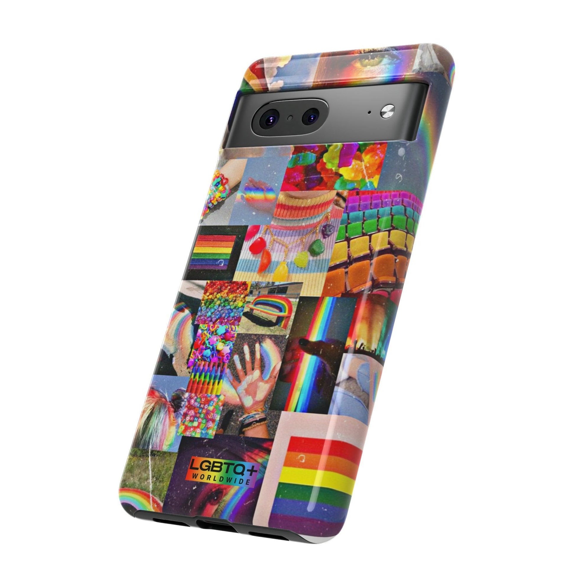 LGBTQWorldwide - ,,FARBEN" Doppelgehäuse Handyhülle Accessories, Glossy, iPhone Cases, Matte, Phone accessory, Phone Cases, Samsung Cases, Thermo, Valentine's Day Picks lgbtq Bekleidung Accessoires unisex Zubehör