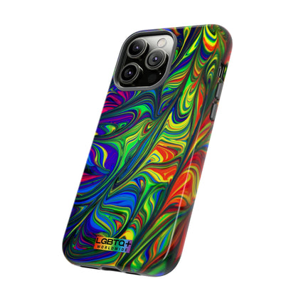 LGBTQWorldwide - ,,ILLUSION" Doppelgehäuse Handyhülle Accessories, Glossy, iPhone Cases, Matte, Phone accessory, Phone Cases, Samsung Cases, Thermo, Valentine's Day Picks lgbtq Bekleidung Accessoires unisex Zubehör