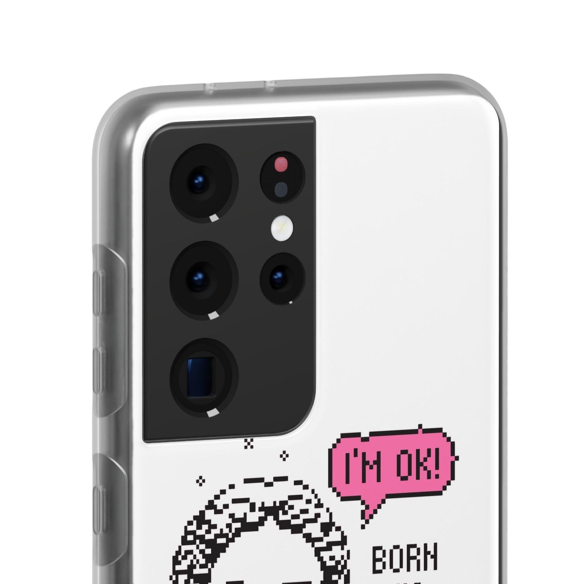 LGBTQWorldwide - ,,BORN THIS WAY" Flexible Handyhülle Accessories, Case, iPhone, iPhone Cases, Phone accessory, Phone Cases, Samsung Cases, silikon, Valentine's Day promotion lgbtq Bekleidung Accessoires unisex Zubehör