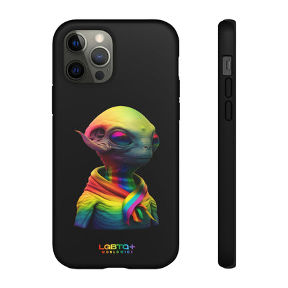 LGBTQWorldwide - ,,ALIEN" Doppelgehäuse Handyhülle Accessories, Glossy, iPhone Cases, Matte, Phone accessory, Phone Cases, Samsung Cases, tough, Valentine's Day Picks lgbtq Bekleidung Accessoires unisex Zubehör