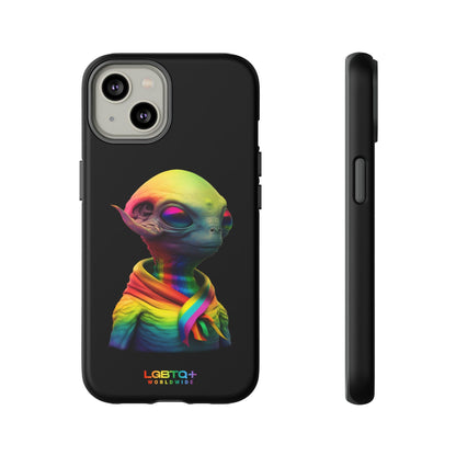 LGBTQWorldwide - ,,ALIEN" Doppelgehäuse Handyhülle Accessories, Glossy, iPhone Cases, Matte, Phone accessory, Phone Cases, Samsung Cases, tough, Valentine's Day Picks lgbtq Bekleidung Accessoires unisex Zubehör