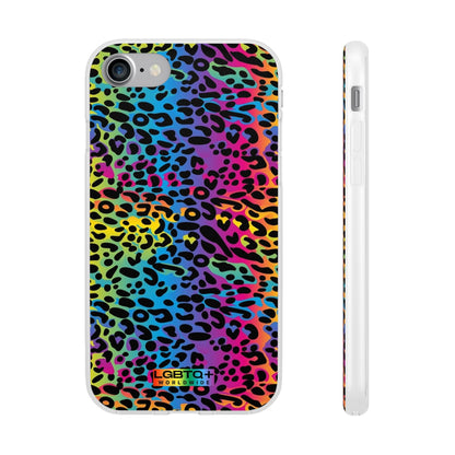 LGBTQWorldwide - ,,LEOPARD" Flexible Handyhülle Accessories, Case, iPhone, iPhone Cases, Phone accessory, Phone Cases, Samsung Cases, silikon, Valentine's Day promotion lgbtq Bekleidung Accessoires unisex Zubehör