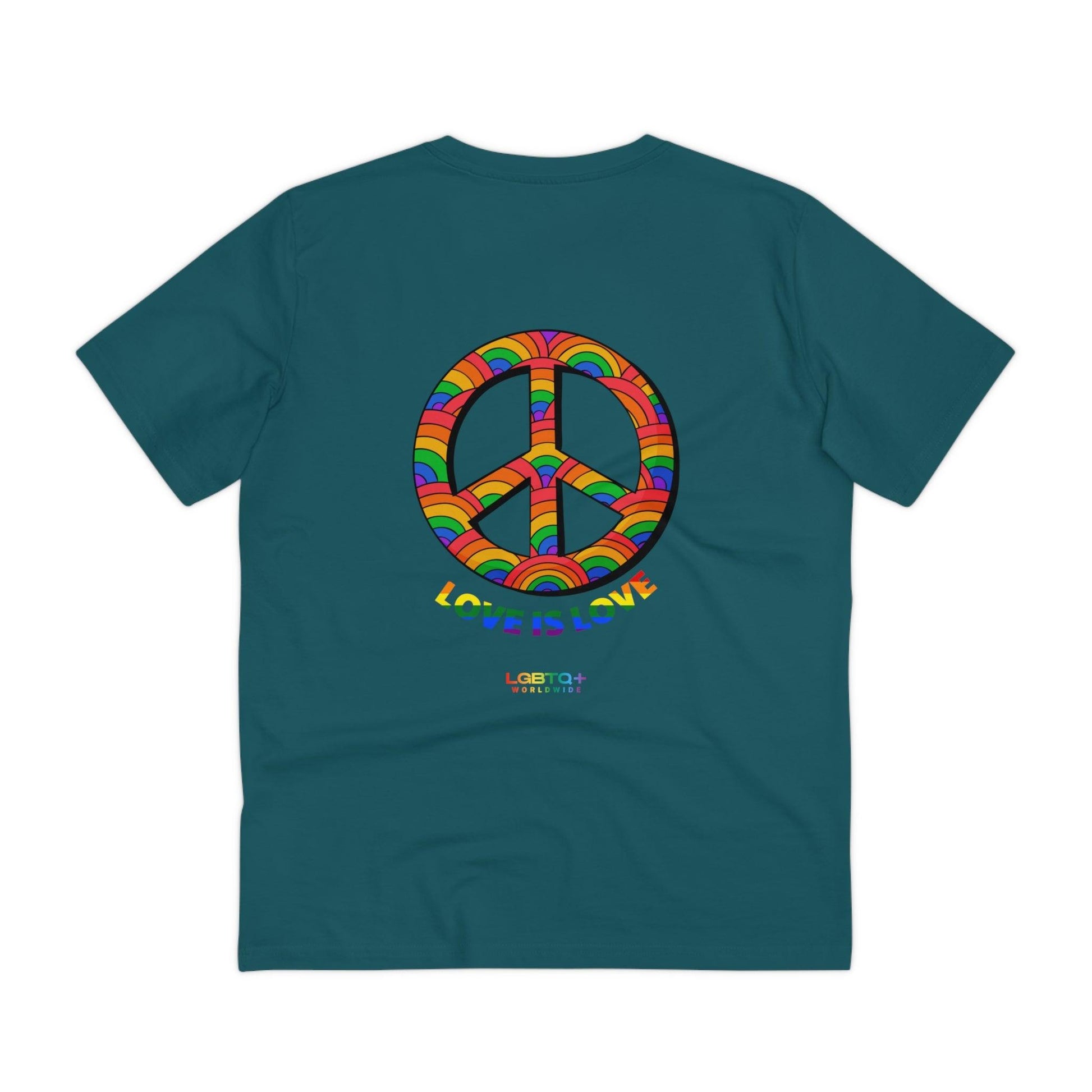 LGBTQWorldwide - ,,LIEBE IST LIEBE" Clothing, Cotton, Crew neck, DTG, Eco-friendly, Men's Clothing, Organic, Recycled, Regular fit, Sustainable, T-shirts, Unisex, Valentine's Day Picks, Vegan, Women's Clothing lgbtq Bekleidung Accessoires unisex Zubehör