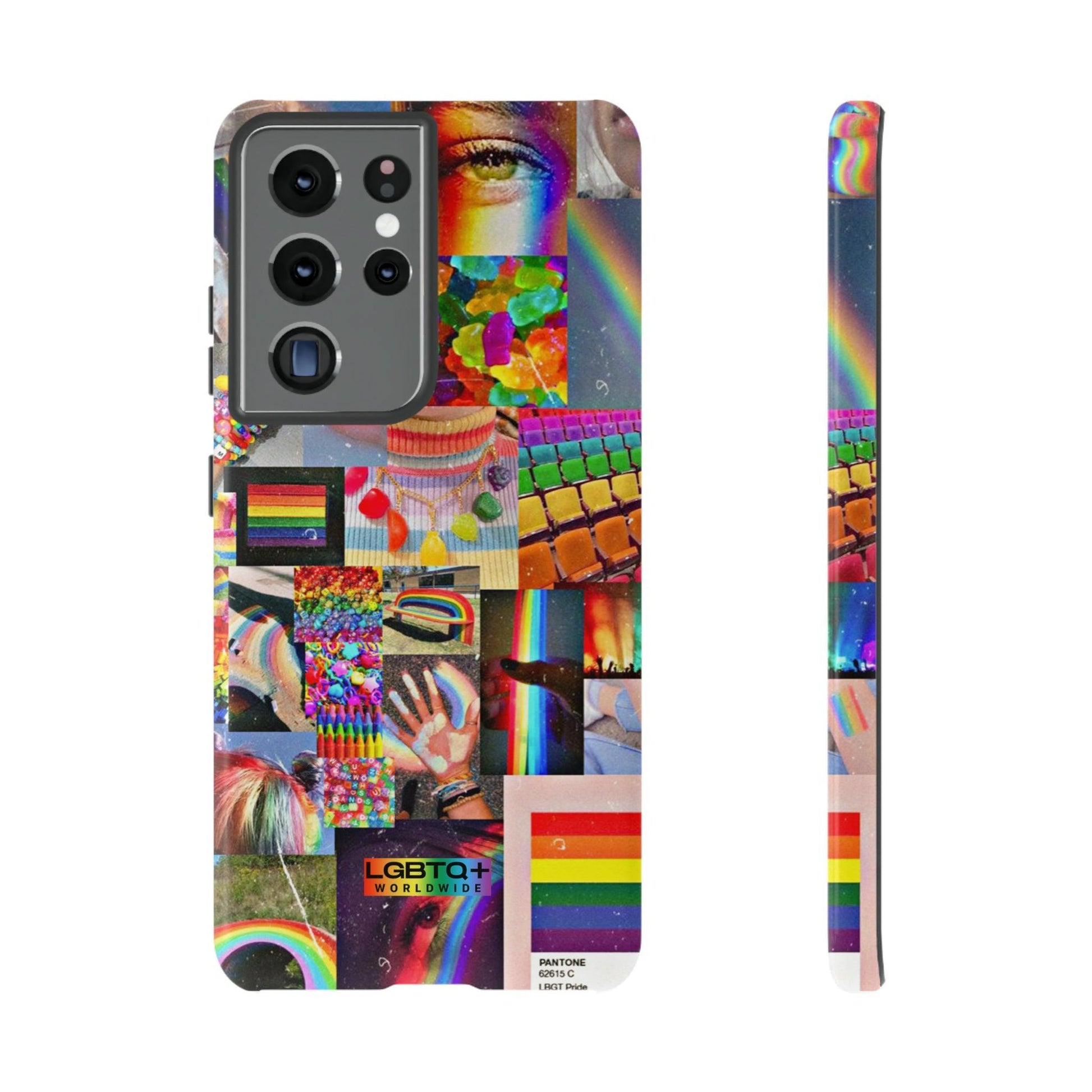 LGBTQWorldwide - ,,FARBEN" Doppelgehäuse Handyhülle Accessories, Glossy, iPhone Cases, Matte, Phone accessory, Phone Cases, Samsung Cases, Thermo, Valentine's Day Picks lgbtq Bekleidung Accessoires unisex Zubehör