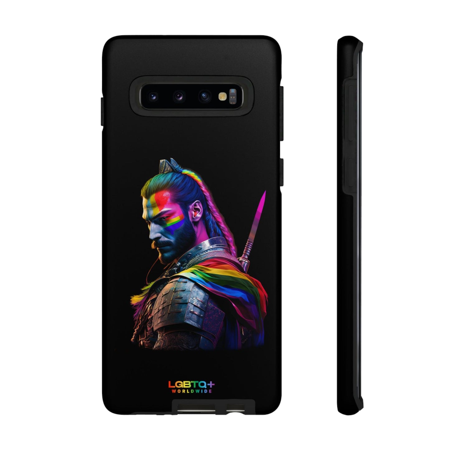 LGBTQWorldwide - ,,SAMURAI" Doppelgehäuse Handyhülle Accessories, Glossy, iPhone Cases, Matte, Phone accessory, Phone Cases, Samsung Cases, tough, Valentine's Day Picks lgbtq Bekleidung Accessoires unisex Zubehör