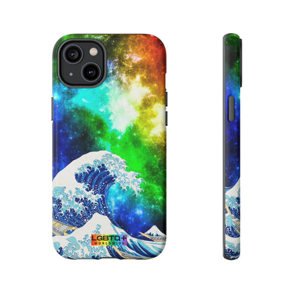 LGBTQWorldwide - ,,WELLE" Doppelgehäuse Handyhülle Accessories, Glossy, iPhone Cases, Matte, Phone accessory, Phone Cases, Samsung Cases, Thermo, Valentine's Day Picks lgbtq Bekleidung Accessoires unisex Zubehör