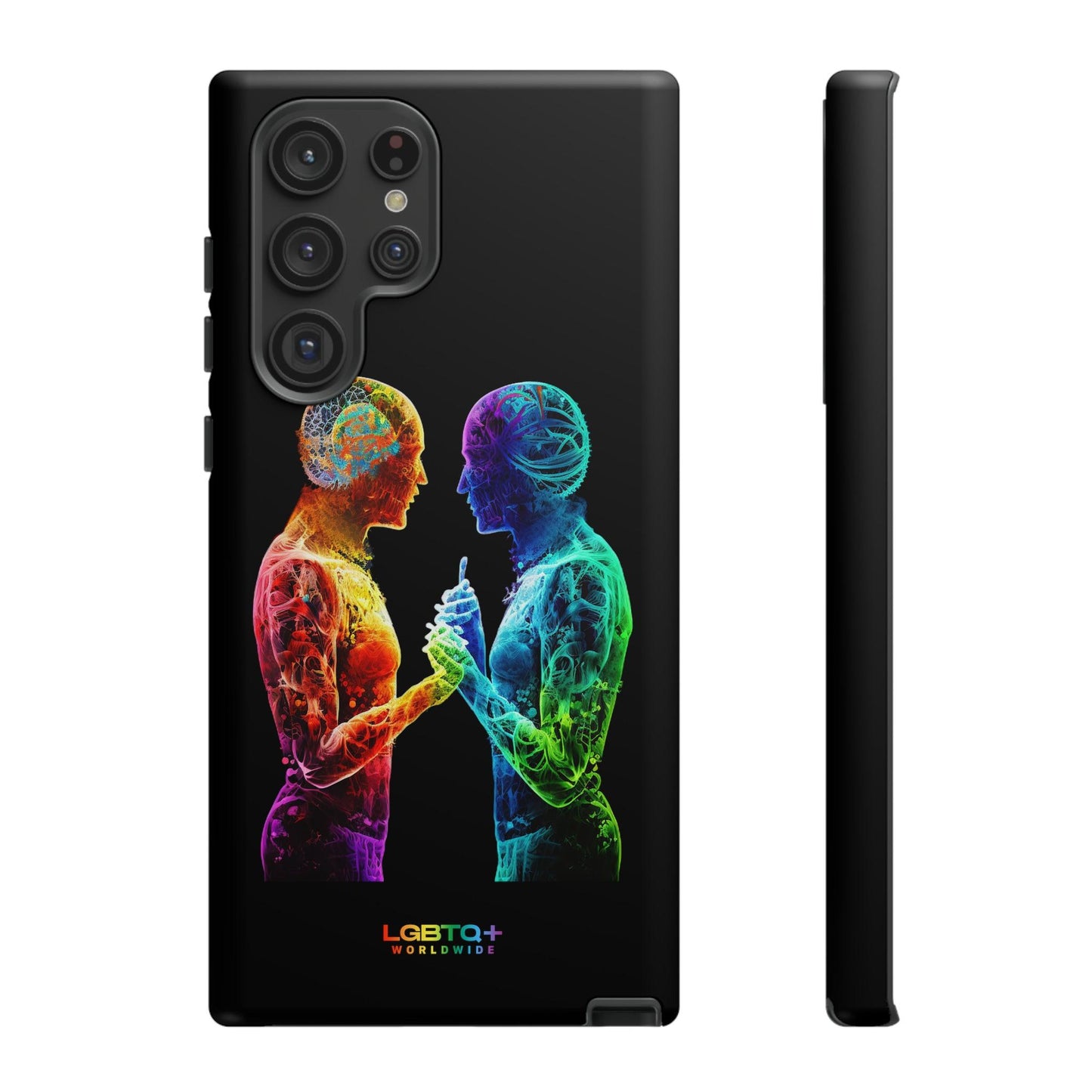 LGBTQWorldwide - ,,ZUSAMMEN" Doppelgehäuse Handyhülle Accessories, Glossy, iPhone Cases, Matte, Phone accessory, Phone Cases, Samsung Cases, tough, Valentine's Day Picks lgbtq Bekleidung Accessoires unisex Zubehör