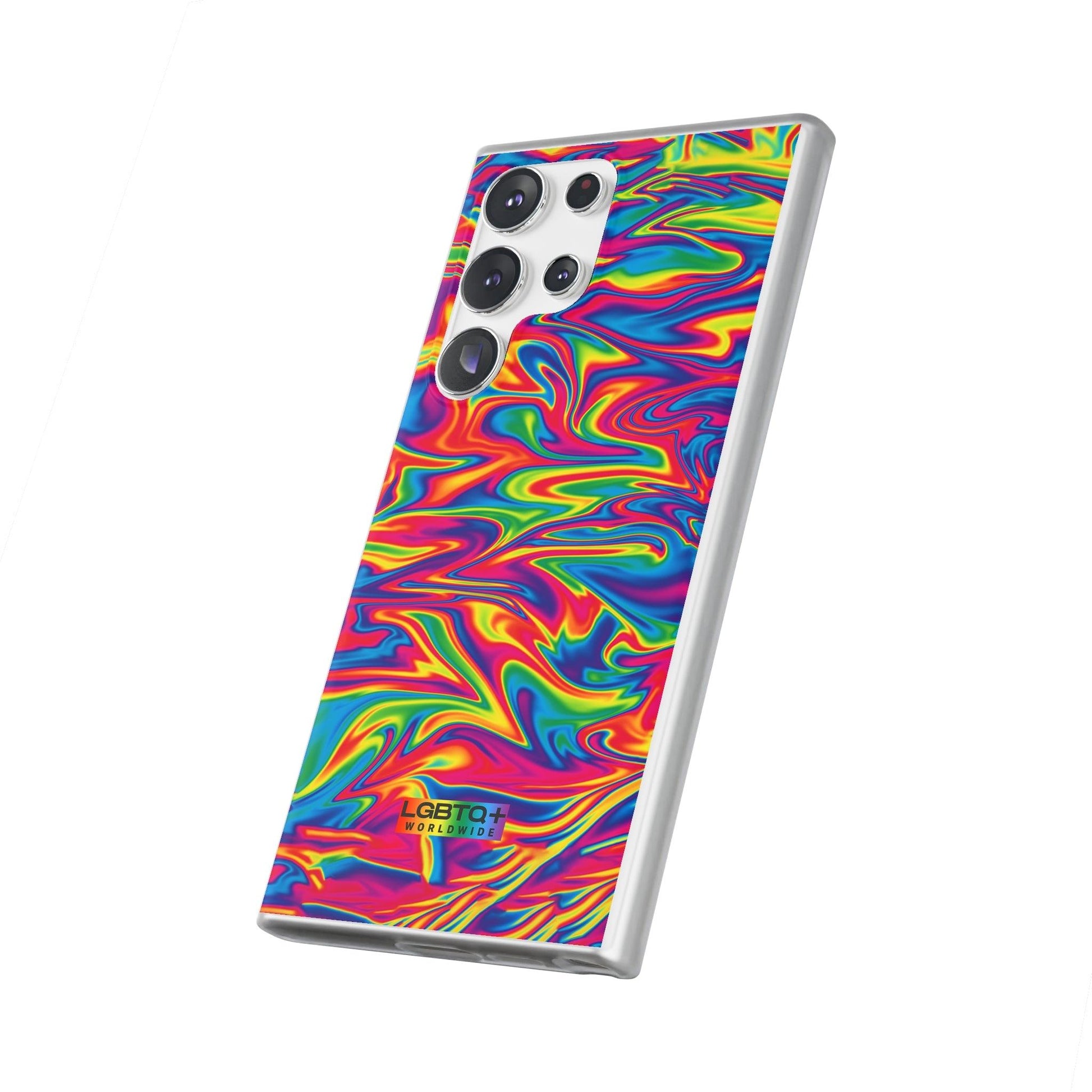 LGBTQWorldwide - ,,ABSTRACT" Flexible Handyhülle Accessories, Case, iPhone, iPhone Cases, Phone accessory, Phone Cases, Samsung Cases, silikon, Valentine's Day promotion lgbtq Bekleidung Accessoires unisex Zubehör